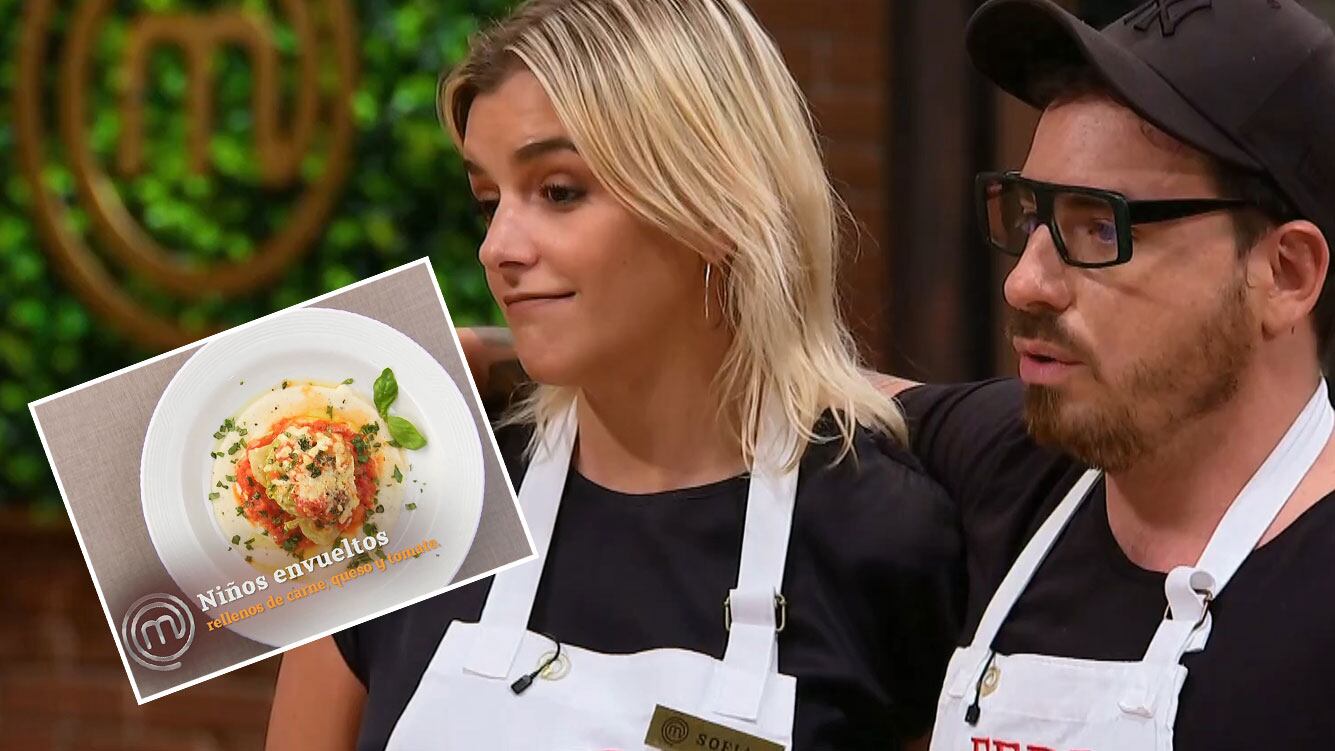 Fede Bal cocinó junto a su novia Sofía Aldrey en MasterChef Celebrity