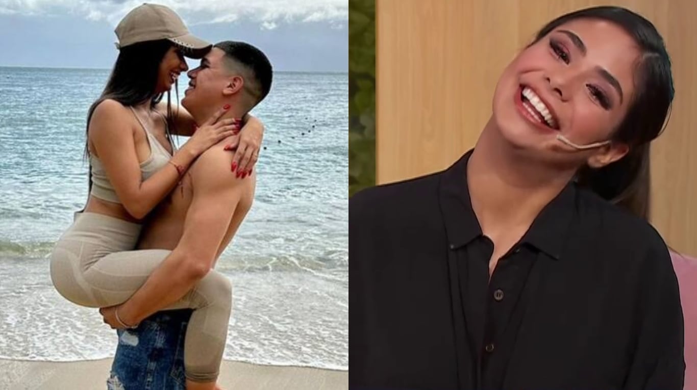 Daniela Celis reveló cómo reaccionó Thiago Medina al ver videos de partos