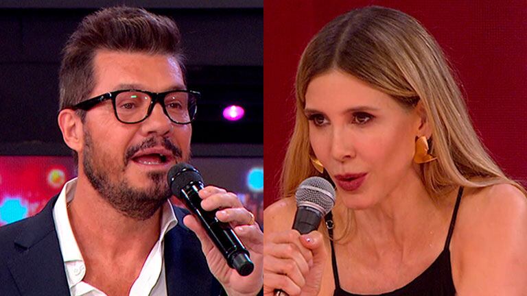 Guillermina Valdés le pasó factura a Marcelo Tinelli en pleno programa por no llevarla a Broadway