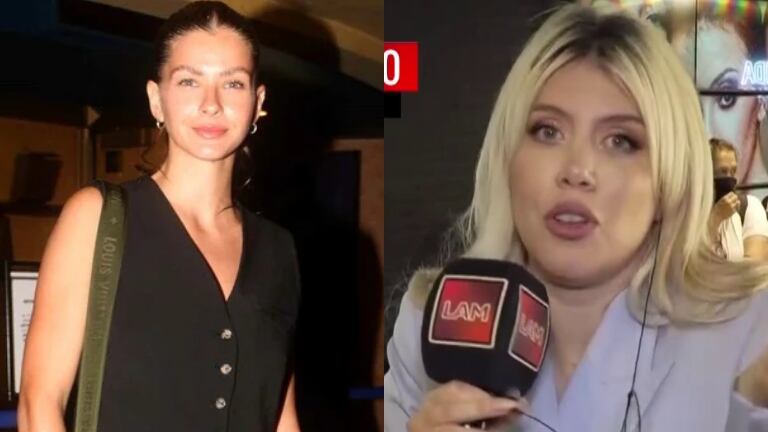 Wanda Nara y su reacción cuando le nombraron a la China Suárez: "No me molesta que la nombren, a mí me cuesta caretearla"