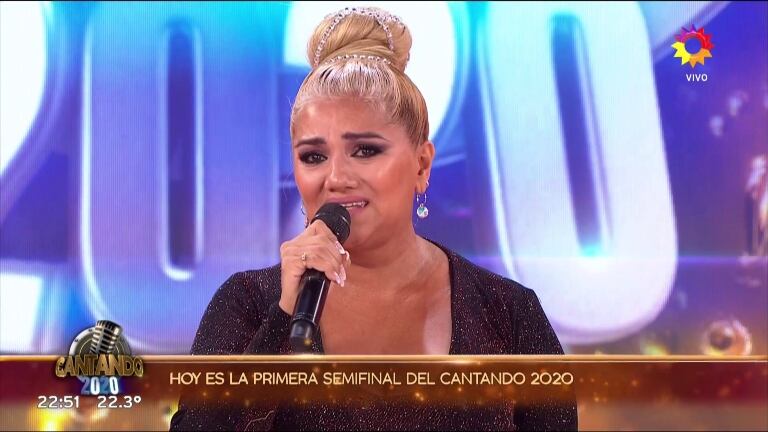 La emoción de Gladys La Bomba Tucumana tras regresar al Cantando tras curarse del Covid-19: "La fuerza del amor hizo que pudiera estar acá"