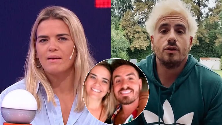 Mica Vázquez y un mensaje de apoyo al aire para Fede Bal