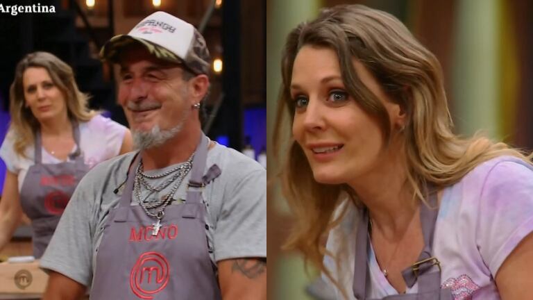 La picante frase de Rocío Marengo para provocar al Mono de Kapanga en MasterChef: "Me dijiste que gustabas de mí cuando eras más chico" 