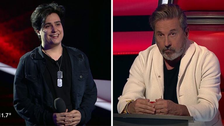 Federico Gómez, el cantante que conmovió a Ricardo Montaner en La Voz Argentina