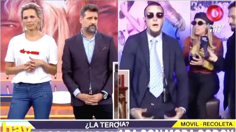 Momento de tensión entre los hermanos Caniggia y el panel de Hay que ver