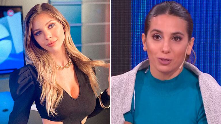 Cinthia Fernández fue el hueso con sus picantes dudas sobre Romina Malaspina