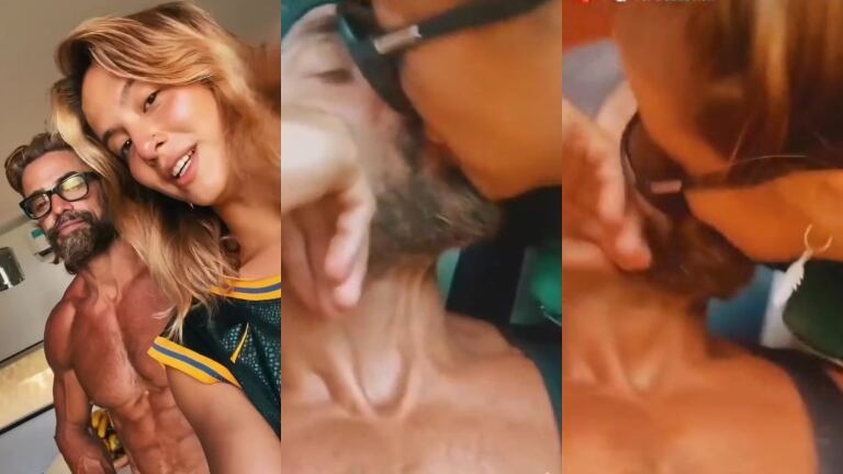 Flor Vigna y Luciano Castro se mostraron a puro chape en las redes: "Buscando inspiración"