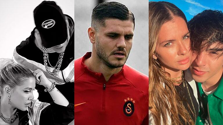 La filosa comparación de Mauro Icardi sobre Wanda Nara y L-Gante con China Suárez y Rusherking