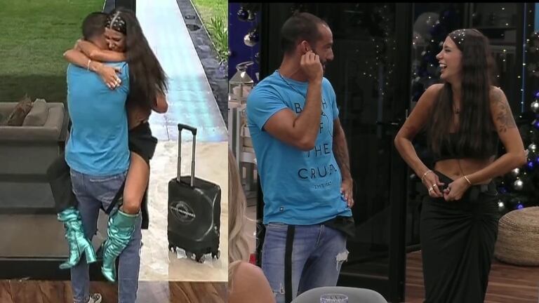 El reencuentro de Maxi con Juliana tras regresar a Gran Hermano en el repechaje: "No sabés todo lo que te extrañé"