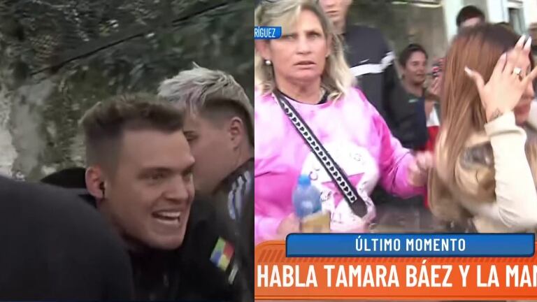 Tensísimo momento del Intrusos cuando salía la madre de L-Gante y Tamara Báez de la DDI de Quilmes: "‘Recatate’ vos"