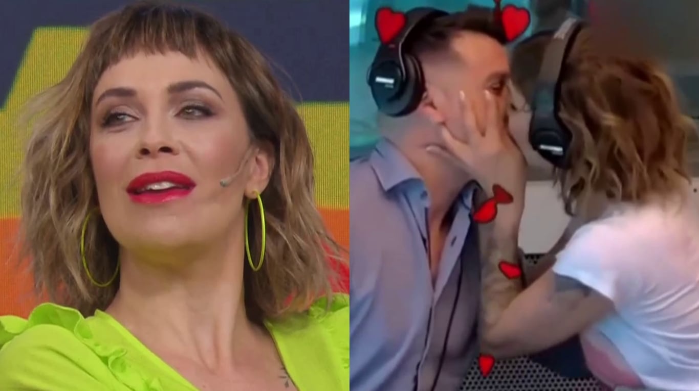 Josefina Pouso blanqueó su romance con un periodista y se besaron al aire: “Salimos desde hace tres semanas” 