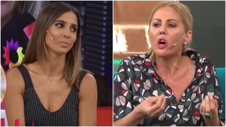 Barbie Simons y un momento a pura tensión con Cinthia Fernández en Hay que ver