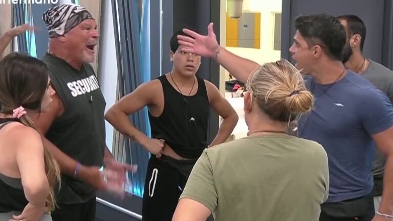 Fuertísima pelea, con insultos incluidos, de Alfa con Alexis en Gran Hermano por perder la prueba semanal