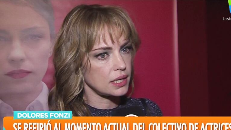 Dolores Fonzi habló de su salud, a cinco meses de someterse a una mastectomía