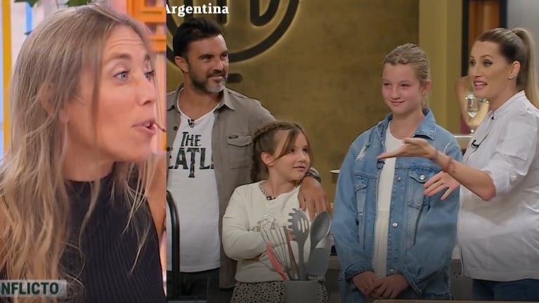 Chantal Abad opinó sobre cómo Mica Viciconte presentó en MasterChef a las hijas de Fabián Cubero y Nicole Neumann