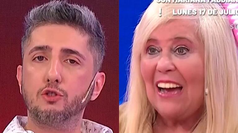 Jey Mammon se enfrentó a los gritos con Laura Ubfal en vivo: "Que nunca te pase"