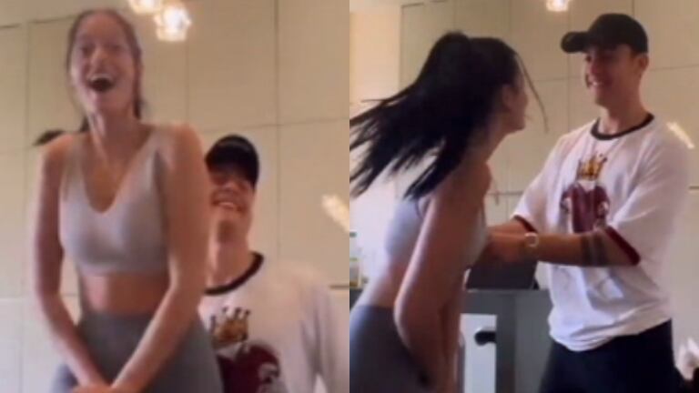 Controvertido video de Oriana Sabatini y Paulo Dybala que fue censurado: "TikTok se puso la gorra y me lo borro"