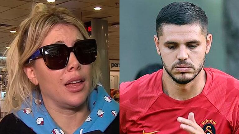 Wanda Nara desconoció a Mauro Icardi tras sus filosos posteos