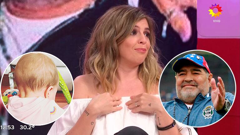 Dalma Maradona contó cómo fue el primer encuentro entre Diego y Roma: "Cuando la vio se desesperó, fue hermoso"