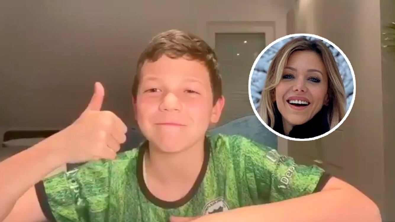 ¡Tiene talento! El hijo de Evangelina Anderson mostró su truco para "leer la mente": "¡Increíble!"