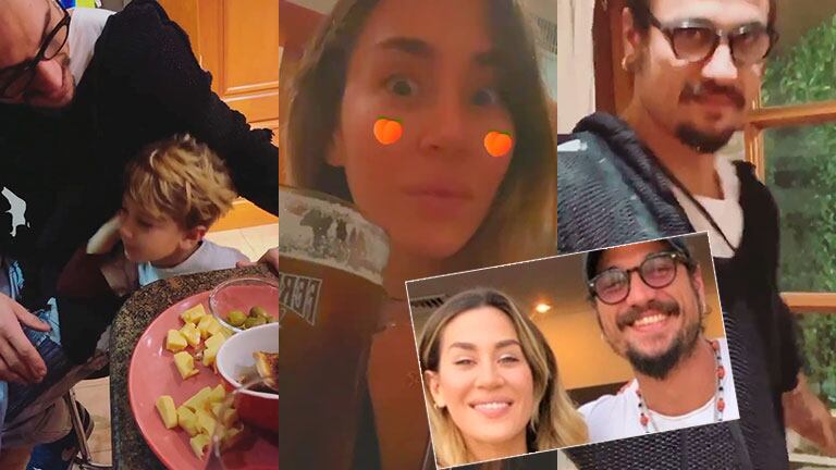 Jimena Barón mostró cómo es su convivencia con Daniel Osvaldo y Morrison