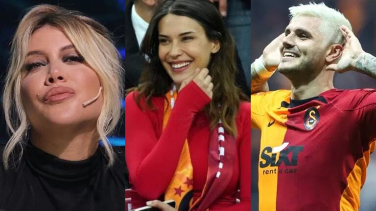 Wanda Nara, al cruce por el rumor de Mauro Icardi Icardi con la actriz turca Devrim Özkan