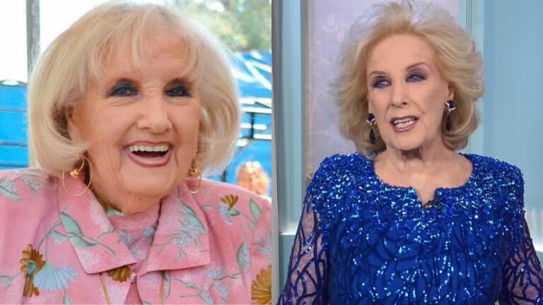 El recuerdo de Mirtha Legrand a su hermana en su regreso a la TV: "Me cuesta pensar que ya no está entre nosotros"