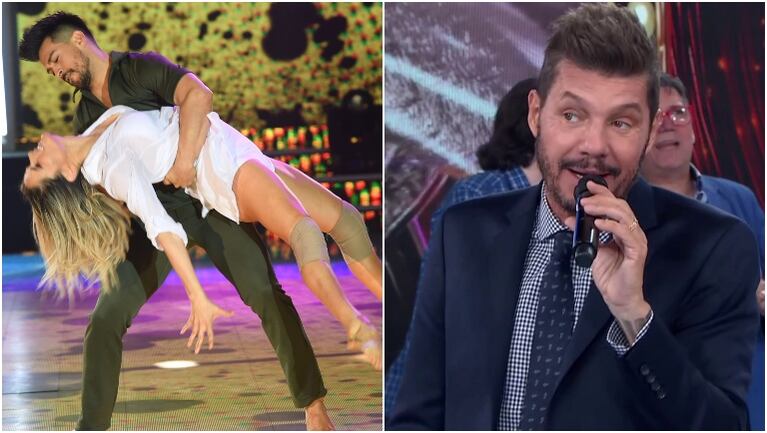 Marcelo Tinelli y la primera vez que puntuó a una pareja del Bailando... ¡bajándole un punto!