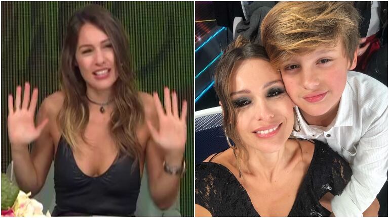 Pampita habló de la primera vez que le llegó un canje a su hijo mayor