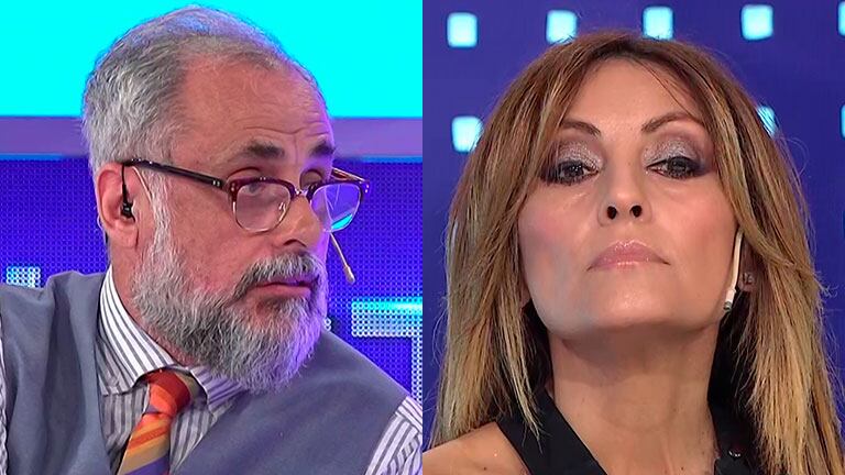 Fuerte cruce de Jorge Rial con Marcela Tauro al aire