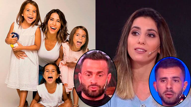 Cinthia Fernández contó cómo es la relación de sus hijas con Matías Deferico y con Martín Baclini 