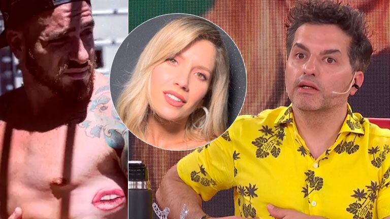 Pícara pregunta de Ángel de Brito sobre el tatuaje que Fede Bal se hizo por Laurita Fernández