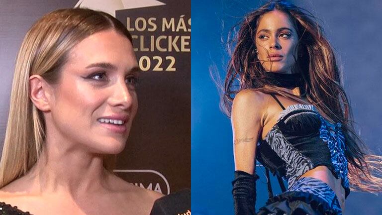 Camila Homs habló de la sorpresiva coincidencia con Tini Stoessel en el show de Coldplay