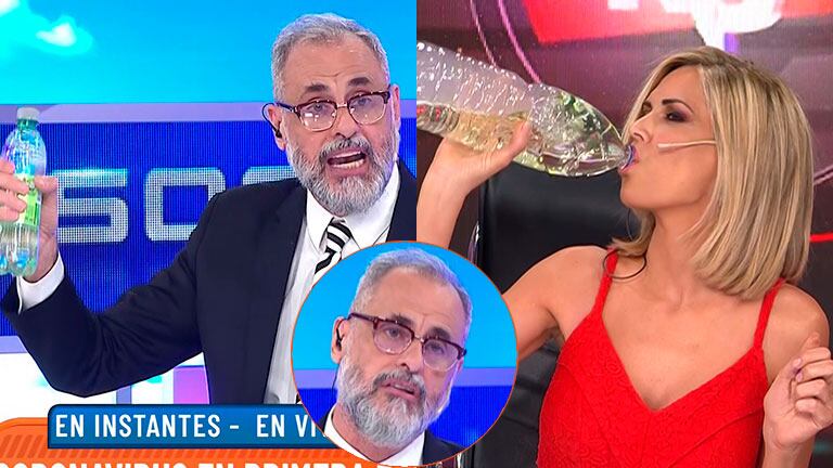 Jorge Rial criticó a Viviana Canosa por tomar dióxido de cloro al aire