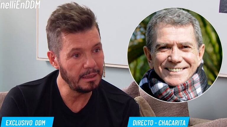 La emoción de Marcelo Tinelli al recordar a Juan Alberto Badía