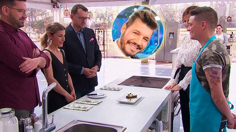 Hasta Marcelo Tinelli se sintió tentado por la torta con fernet de Bake Off