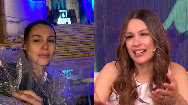 Pampita se mostró orgullosa de hacer pública su fe en la Virgen de Luján