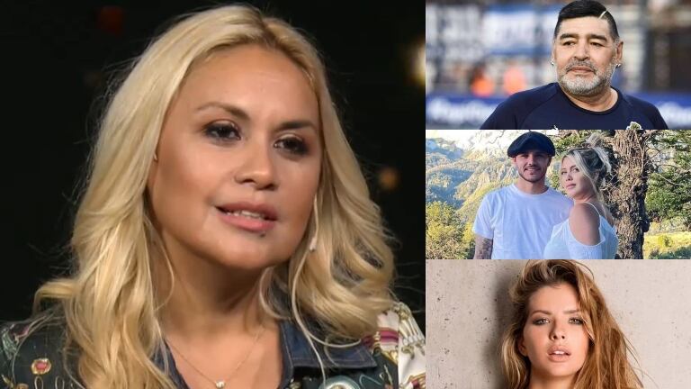 Verónica Ojeda, durísima con Wanda Nara en medio del escándalo: "Ella me hizo lo mismo cuando yo estaba con Diego Maradona"