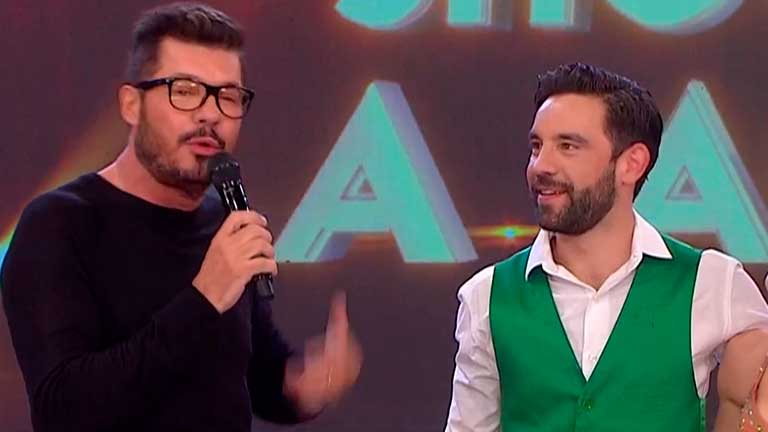 Cachete Sierra tranquilizó a Marcelo Tinelli sobre su futuro en La Academia