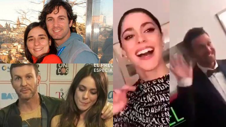 La mujer de Axel publicó un video de su esposo y Tini Stoessel en España