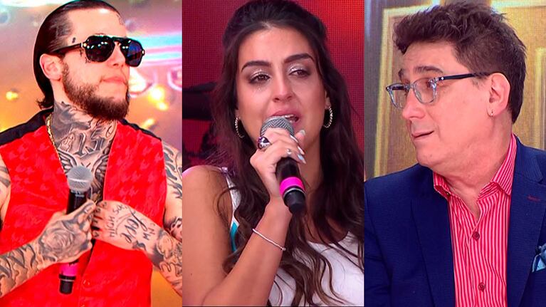 Fuerte mensaje de Alex Caniggia a Mediavilla al verlo reír cuando su compañera lloraba: "Disfruta de cagarse en el trabajo de la gente"