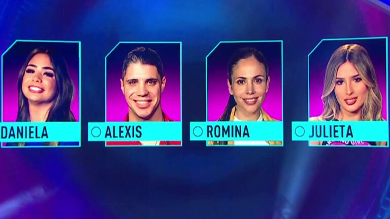 Gran Hermano 2022: Daniela, Alexis, Romina y Julieta son los nuevos nominados