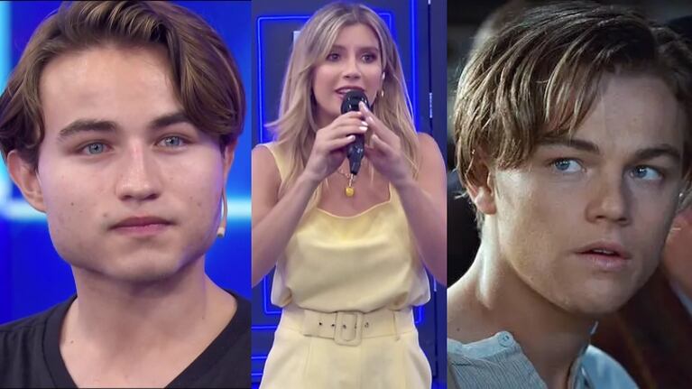 El participante que sorprendió con su gran parecido a Leonardo Di Caprio en Bienvenidos a bordo