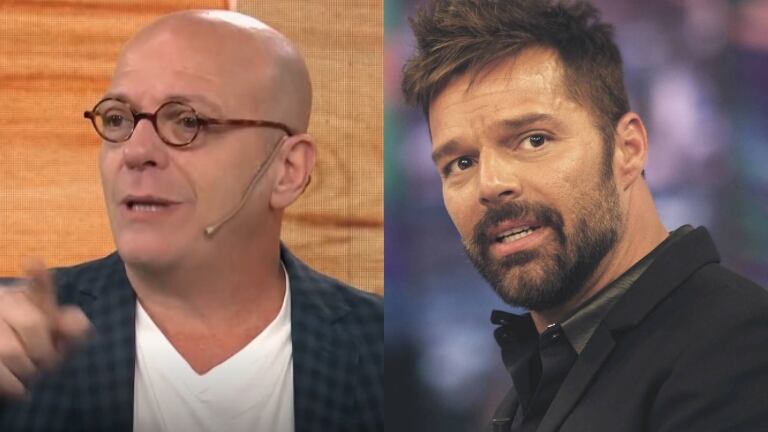 Campi contó por qué estuvo a punto de irse a las manos Ricky Martin: "Casi me agarro a trompadas"