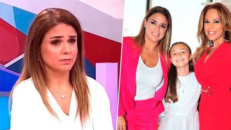 La tristeza de Marina Calabró por pasar la cuarentena lejos de su hija, Mía: el motivo