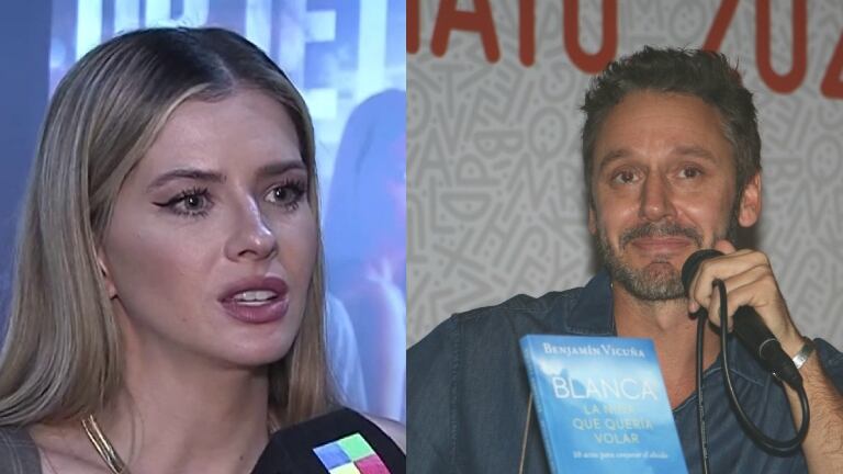 China Suárez habló del libro que Benjamín Vicuña escribió sobre su hija Blanca