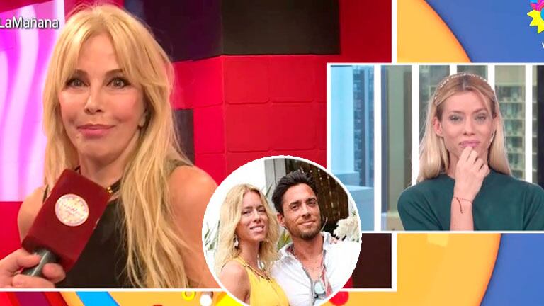 ¡La mandó al frente! Alfano le dijo en vivo a Nicole Neumann que la vieron mimosa con su exnovio