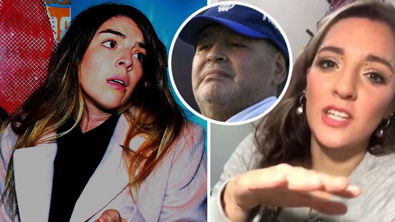 El tenso momento de Dalma Maradona cuando Jana quiso abrazarla en la sala de espera