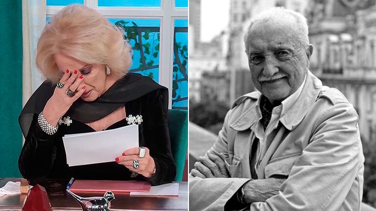 Mirtha Legrand quebró en llanto al recordar a José Martínez Suárez: “Adiós, hermano querido”