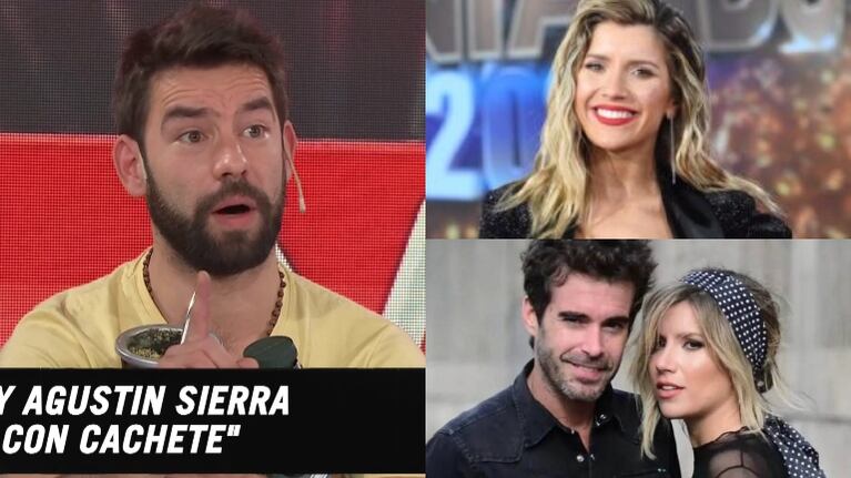 Agustín Sierra habló del rumor de que le gustan las mujeres comprometidas: "Si lo sé no voy a buscarla"